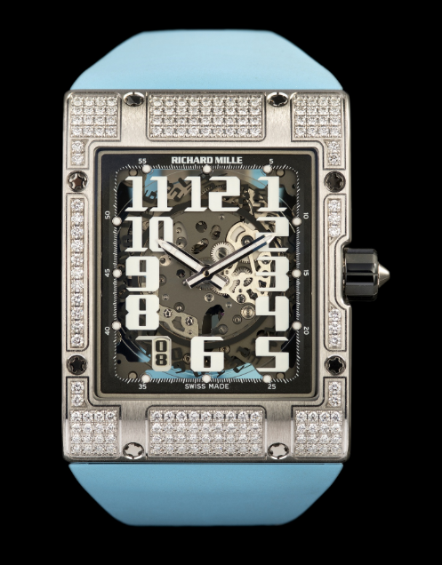 Richard Mille RM 016 White Gold 'H' Diamond Set Replica Watch